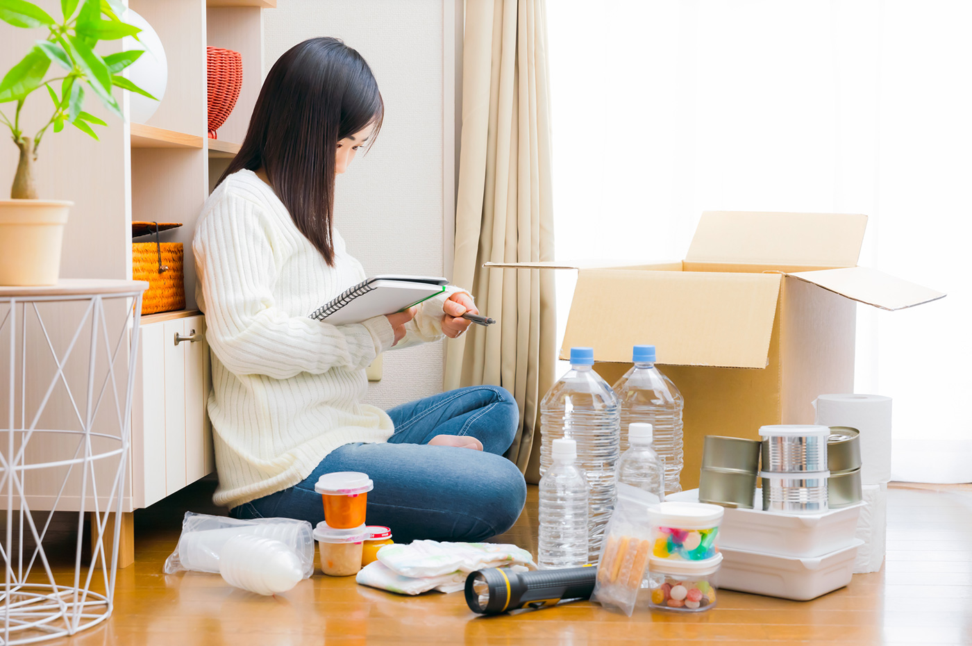 いざというときは、長命防災食品があった！